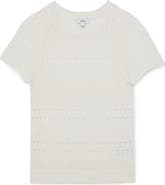 Reiss Chloe Linen Openwork Sweater