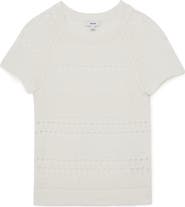Reiss Chloe Linen Openwork Sweater