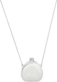 COACH Runway Coin Purse Long Necklace