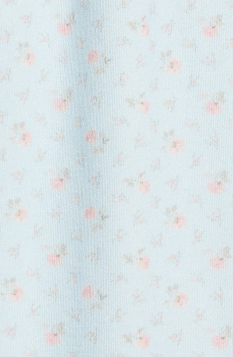 LoveShackFancy Kids' Zena Ditsy Floral Sweatpants, Alternate, color, Chapparal Blue