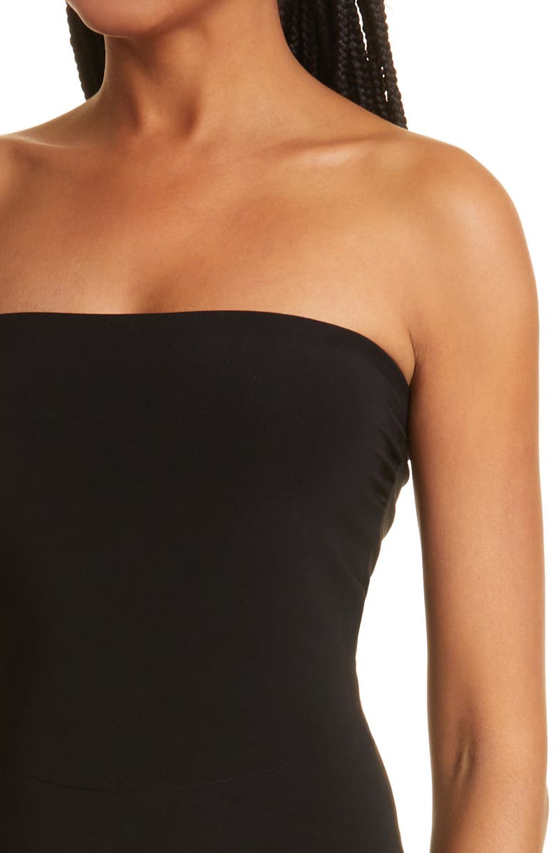 Norma Kamali Strapless Fishtail Gown, Alternate, color,