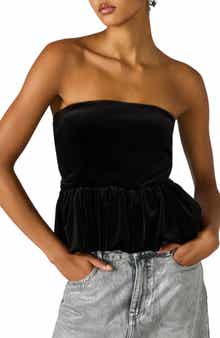 Steve Madden Tessae Strapless Top