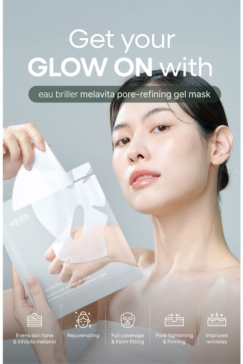 Eau Briller MelaVita Pore-Refining Gel Mask, Alternate, color, None