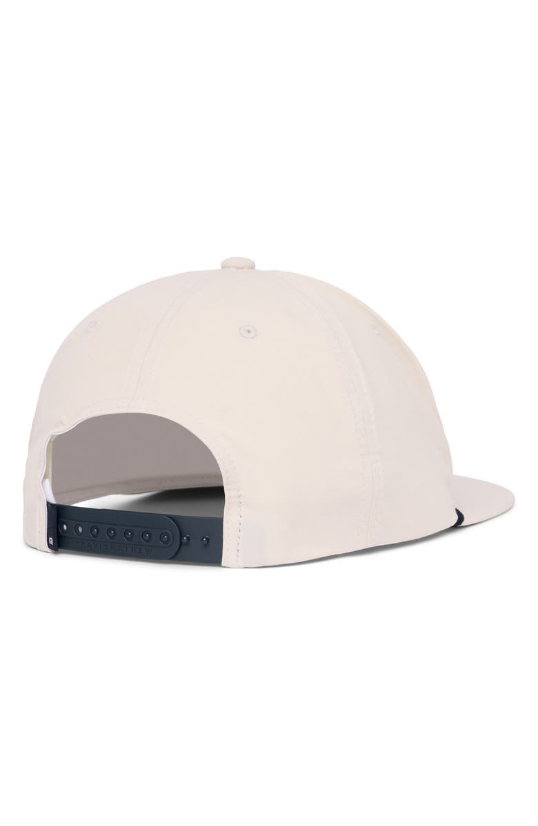 TravisMathew Lost Mapes Snapback Golf Cap, Alternate, color, Moonbeam