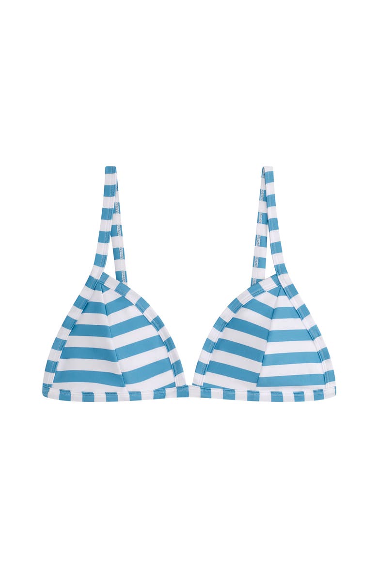 Triangle Bikini Top, Main, color, Parasol (Azure/White)