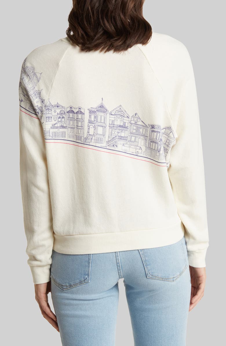 Marine Layer Cotton Graphic Sweatshirt, Alternate, color,