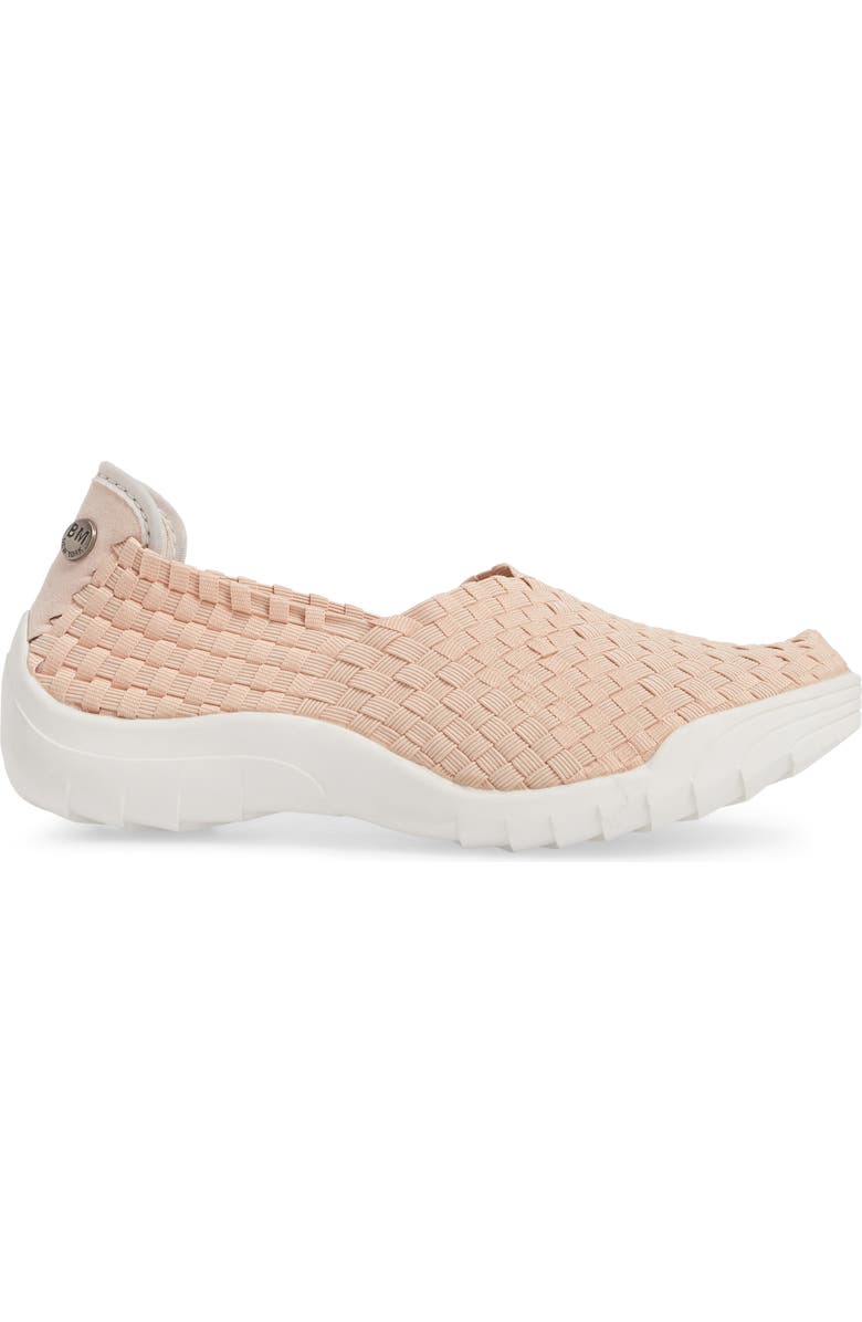 bernie mev. Rigged Fly Slip-On Sneaker, Alternate, color, Blush