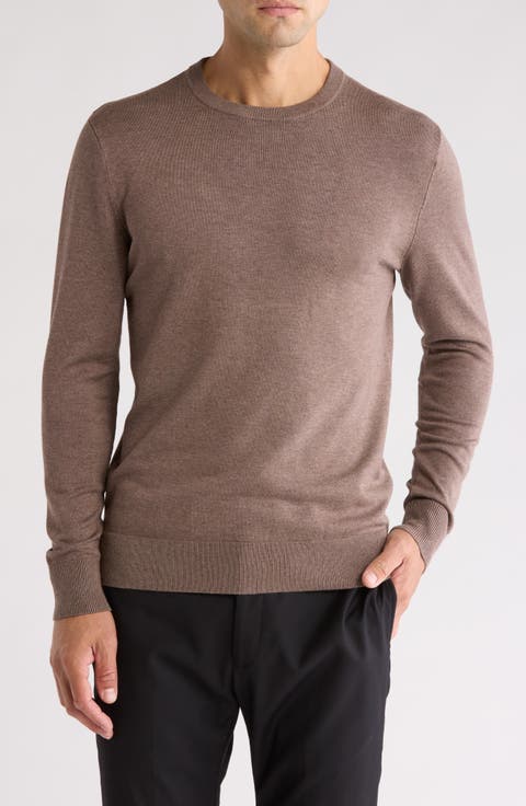Solid Crewneck Pullover
