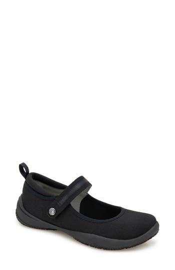 Jbu Women's Summer Mary Jane Flat Shoe In Black