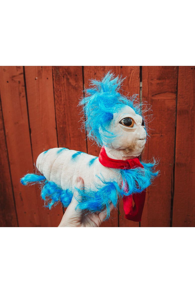 Labyrinth The Worm 14-Inch Character Plush Toy | Toynk Exclusive, Alternate, color, Blue