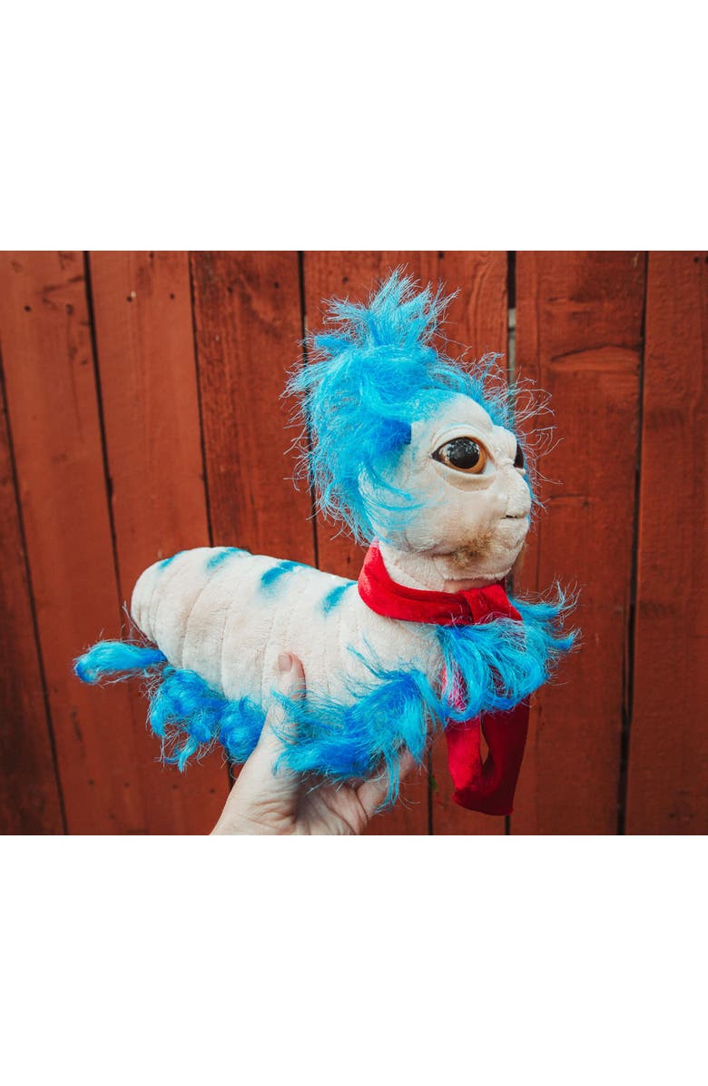 Toynk Labyrinth The Worm 14-Inch Character Plush Toy | Toynk Exclusive, Alternate, color, Blue