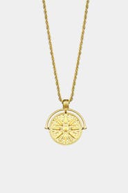 Atolea Golden Sun Necklace