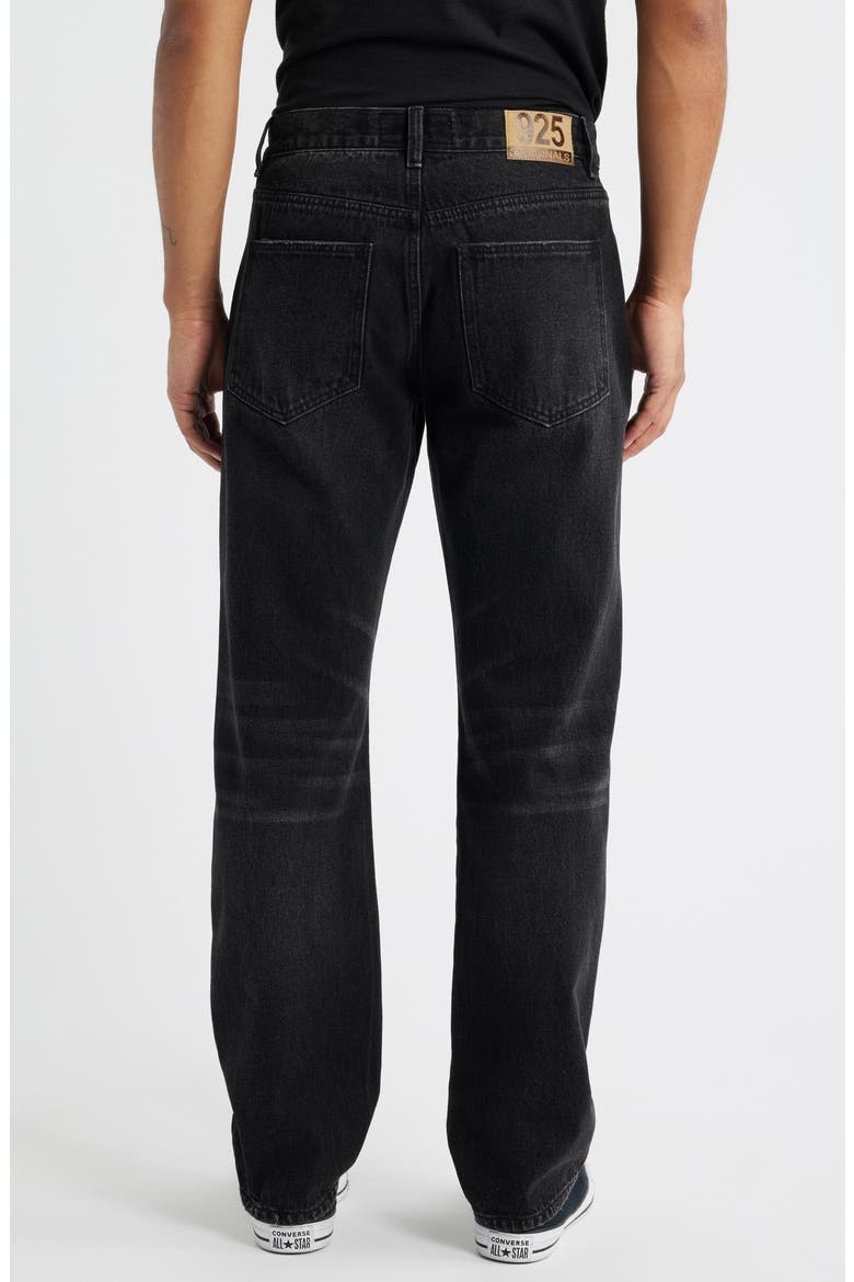 Stock Straight Leg Jeans, Alternate, color, MIDNIGHT BLACK