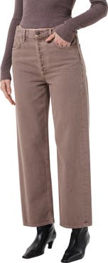 AGOLDE Ren High Waist Ankle Wide Leg Jeans