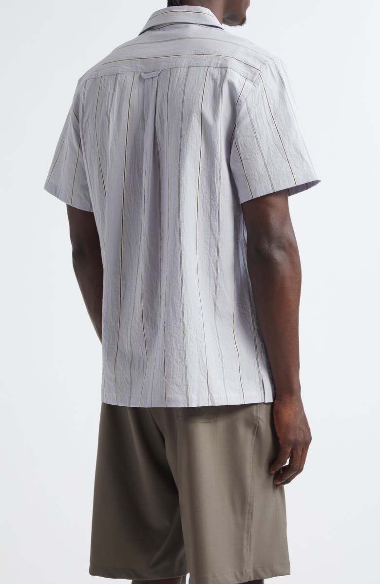 De Bonne Facture Linen Camp Shirt, Alternate, color, 