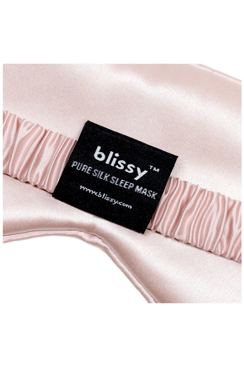 Silk Sleep Mask, Alternate, color, LIGHT PINK