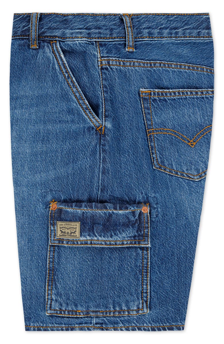 Levi's<sup>®</sup> Kids' Denim Cargo Shorts, Alternate, color, 