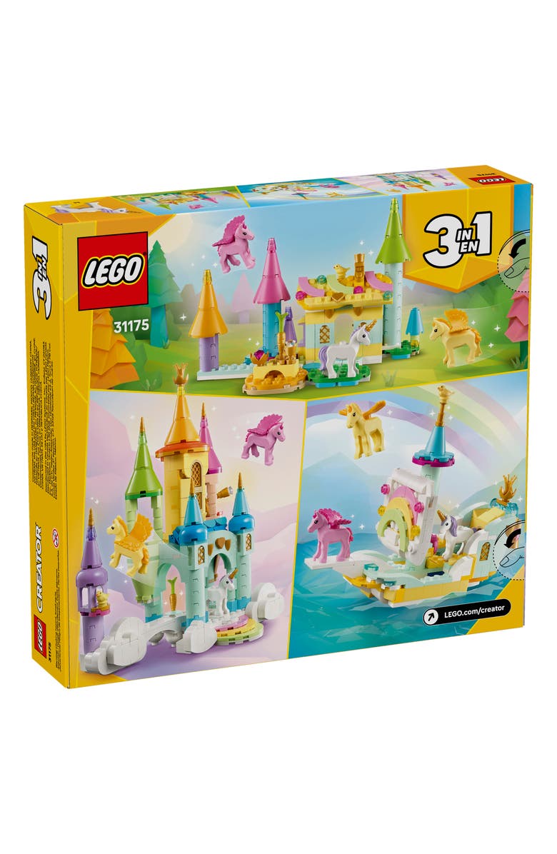 LEGO<sup>®</sup> 3+ Creator<sup>™</sup> 3-in-1 Unicorn Castle - 31175, Alternate, color, Multi
