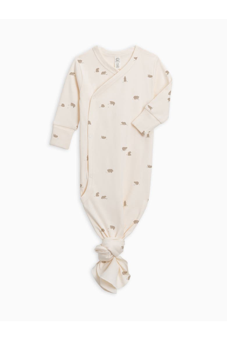 Indy Wrap Bodysuit, Main, color, Bears / Truffle + Thyme