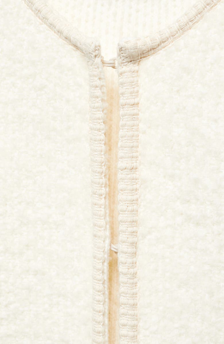 MANGO Contrast Tweed Cardigan, Alternate, color,