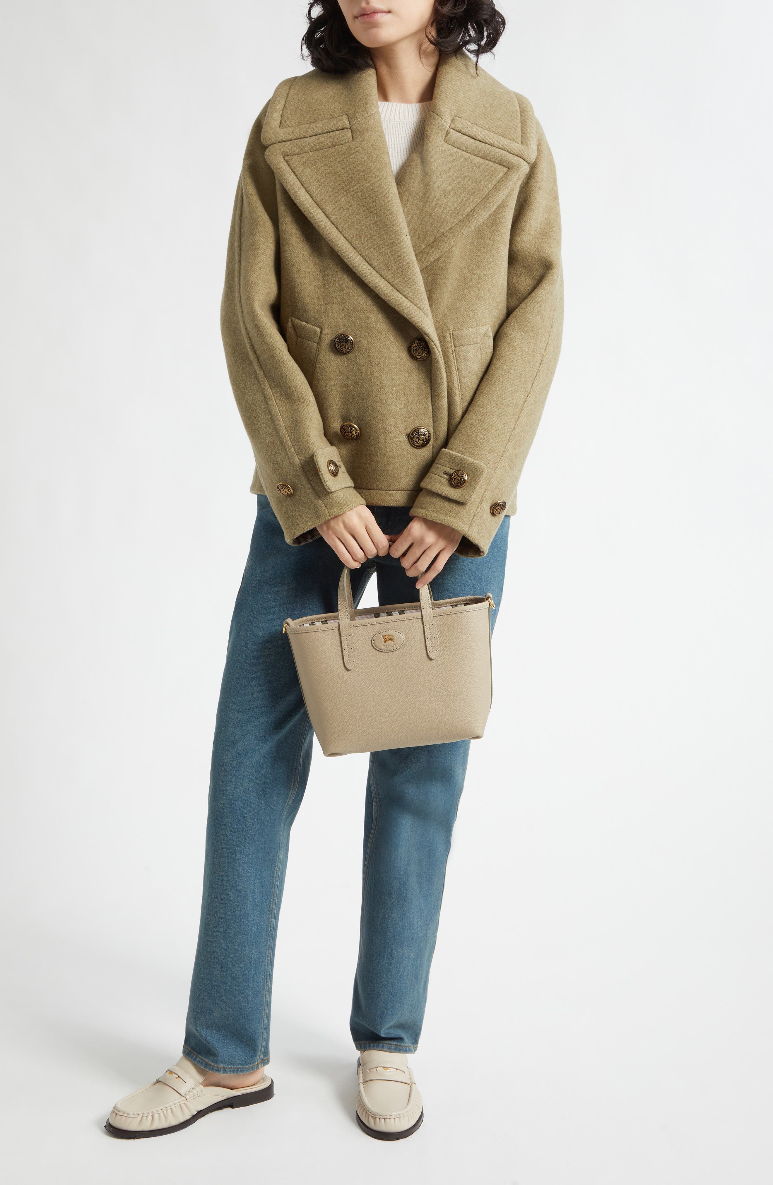 Caitlin Short Peacoat - image 2