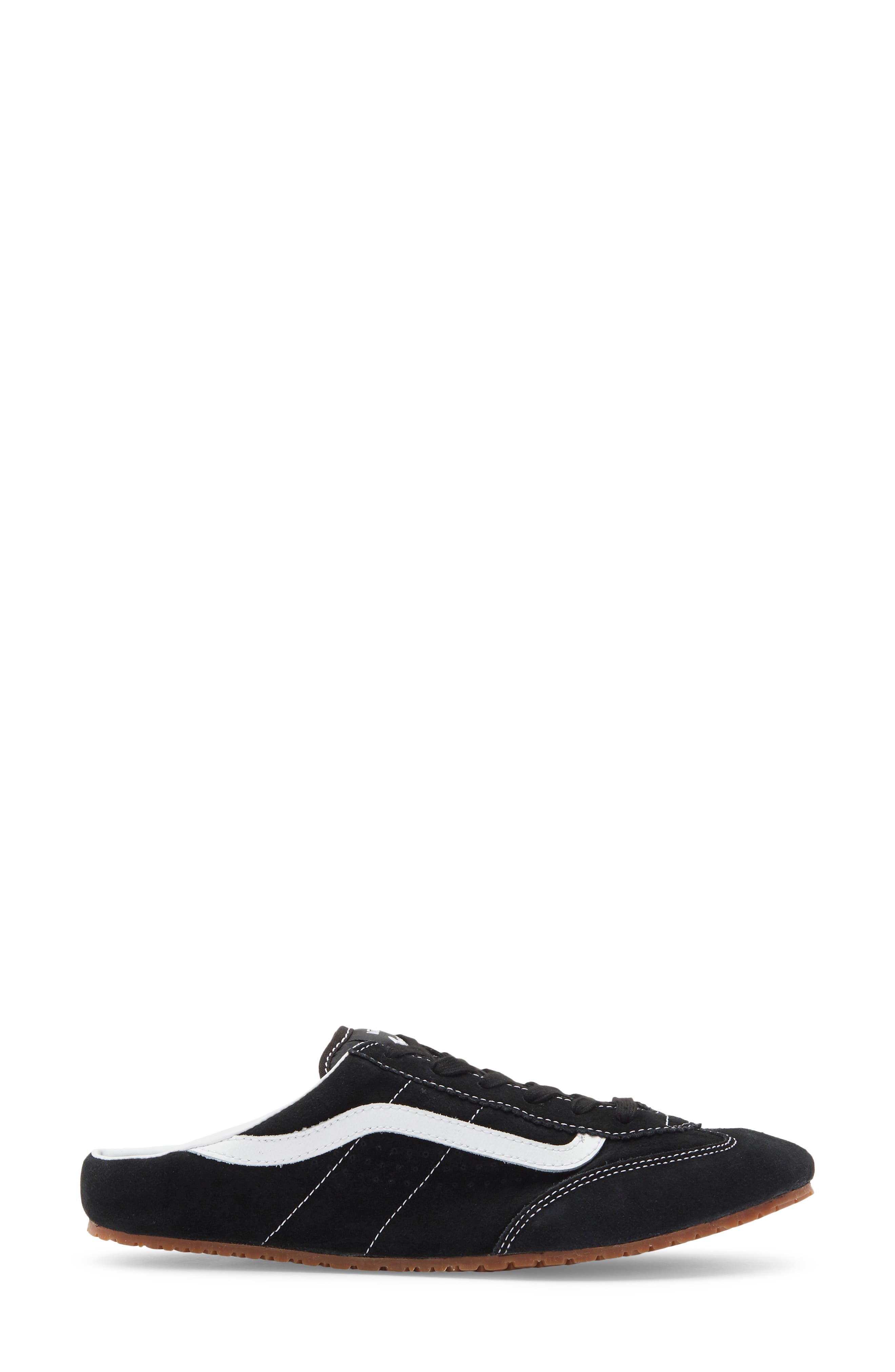 Super Lowpro Mule, Alternate, color, BLACK/WHITE