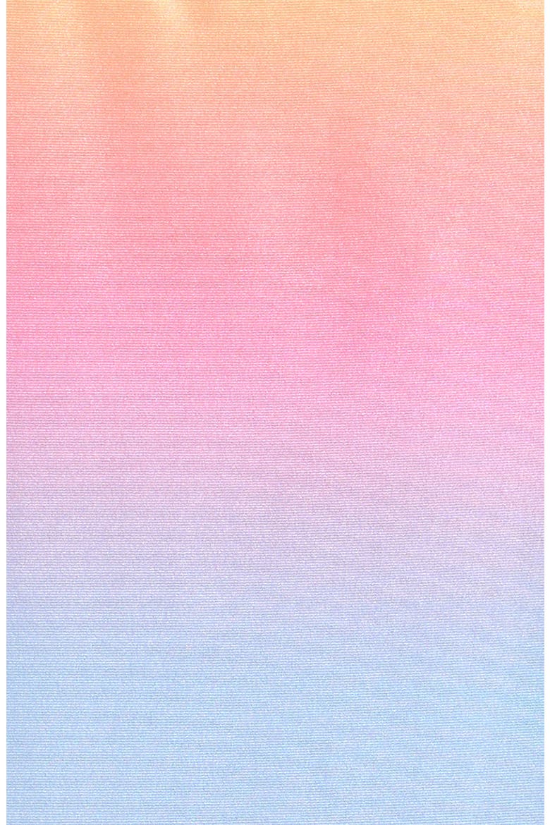 Kids' Shimmer Ombré One-Piece Swimsuit, Alternate, color, SHERBERT