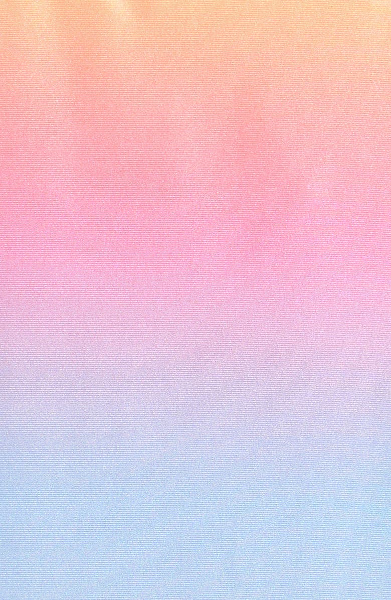 Ava & Yelly Kids' Shimmer Ombré One-Piece Swimsuit, Alternate, color, Sherbert