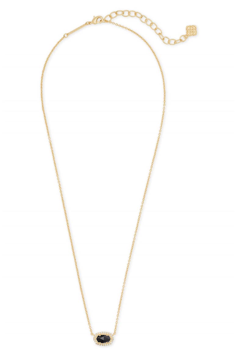 Chelsea Pendant Necklace, Alternate, color, BLACK/ GOLD
