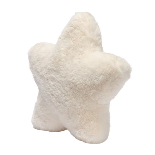 Lambs & Ivy Star Pillow Plush In White