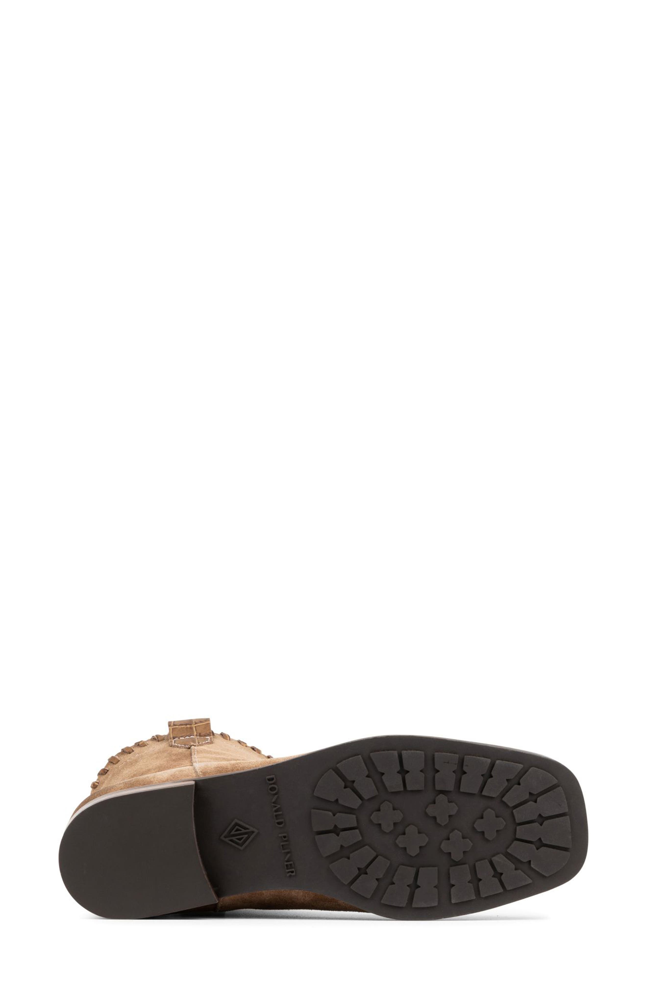 Karter Whipstitch Western Bootie, Alternate, color, SADDLE