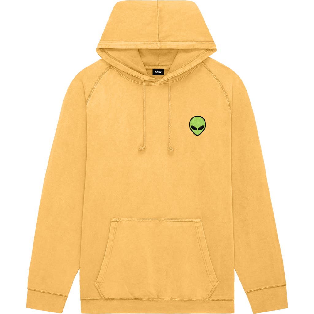 Dalix Alien Midweight Mineral Washed Hoodie