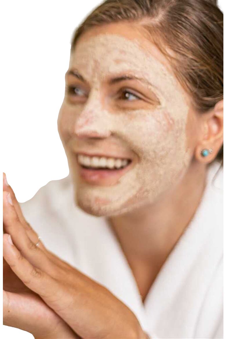 Natural Clay Facial Mask Exfoliating Mask Glowing Skin Mask, Alternate, color, None