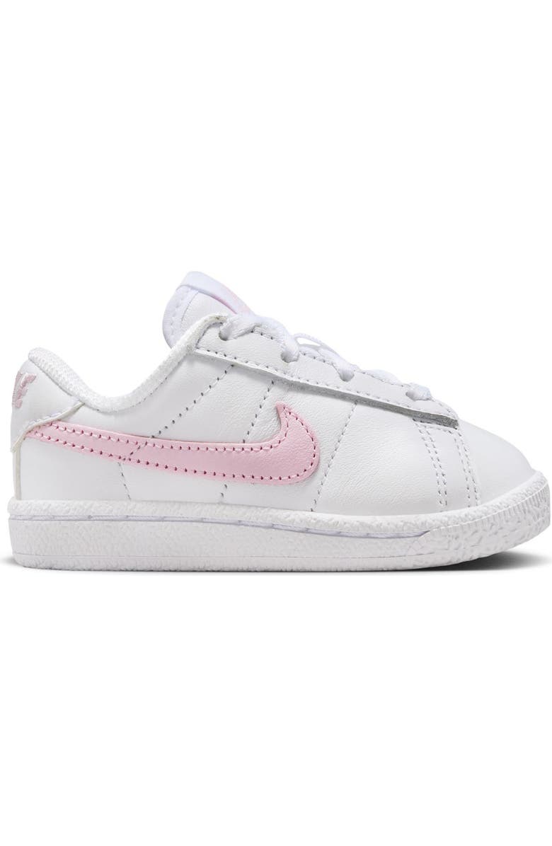 Nike Kids' Tennis Classic Sneaker, Alternate, color, White/ Pink Foam
