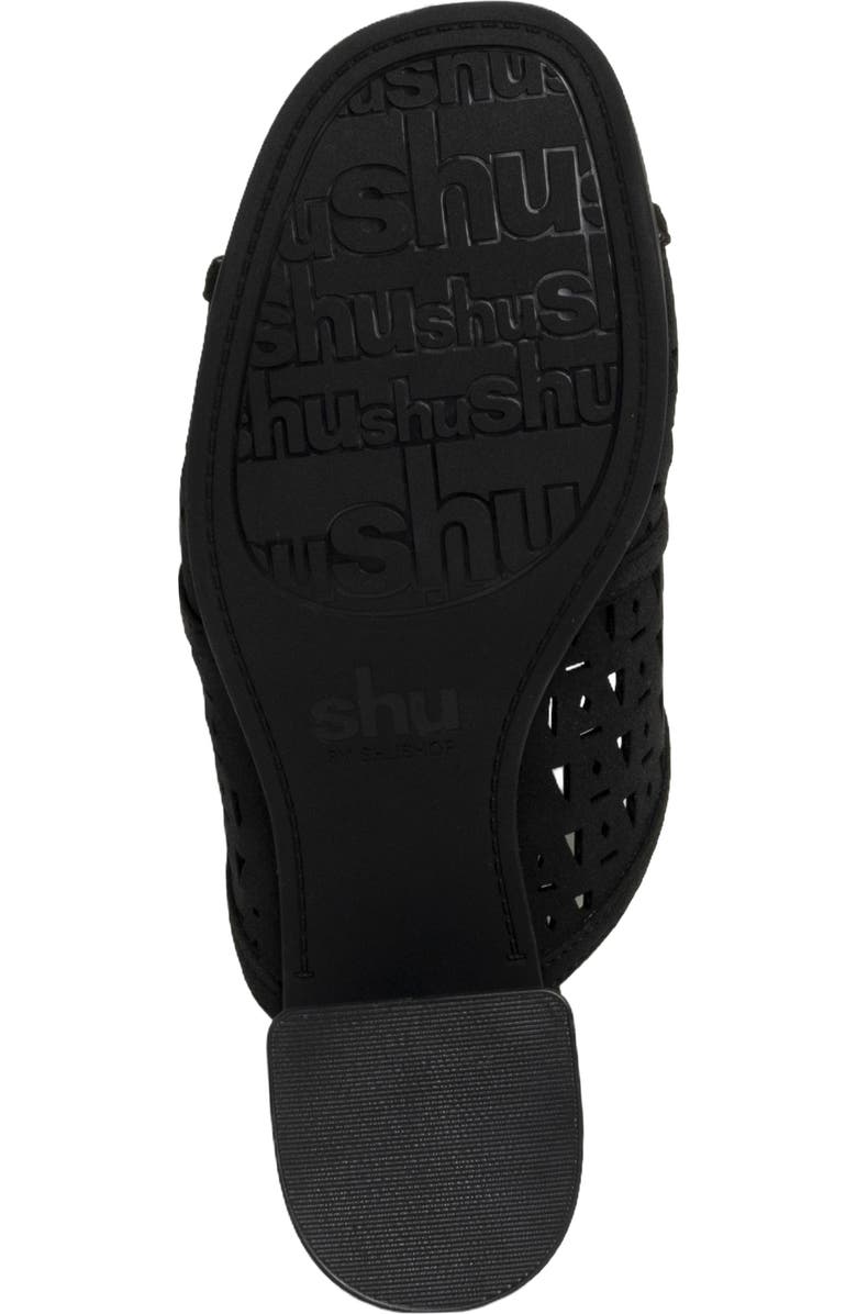 SHUSHOP Eliana Slide Sandal, Alternate, color, Black