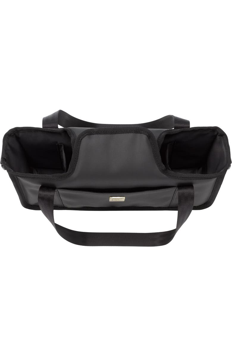 Petunia Pickle Bottom Wander Stroller Caddy, Alternate, color, Black Matte Leatherette