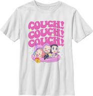 KPop Demon Hunters Boy's KPop Demon Hunters Cute Friendship Couch Time  Graphic T-Shirt