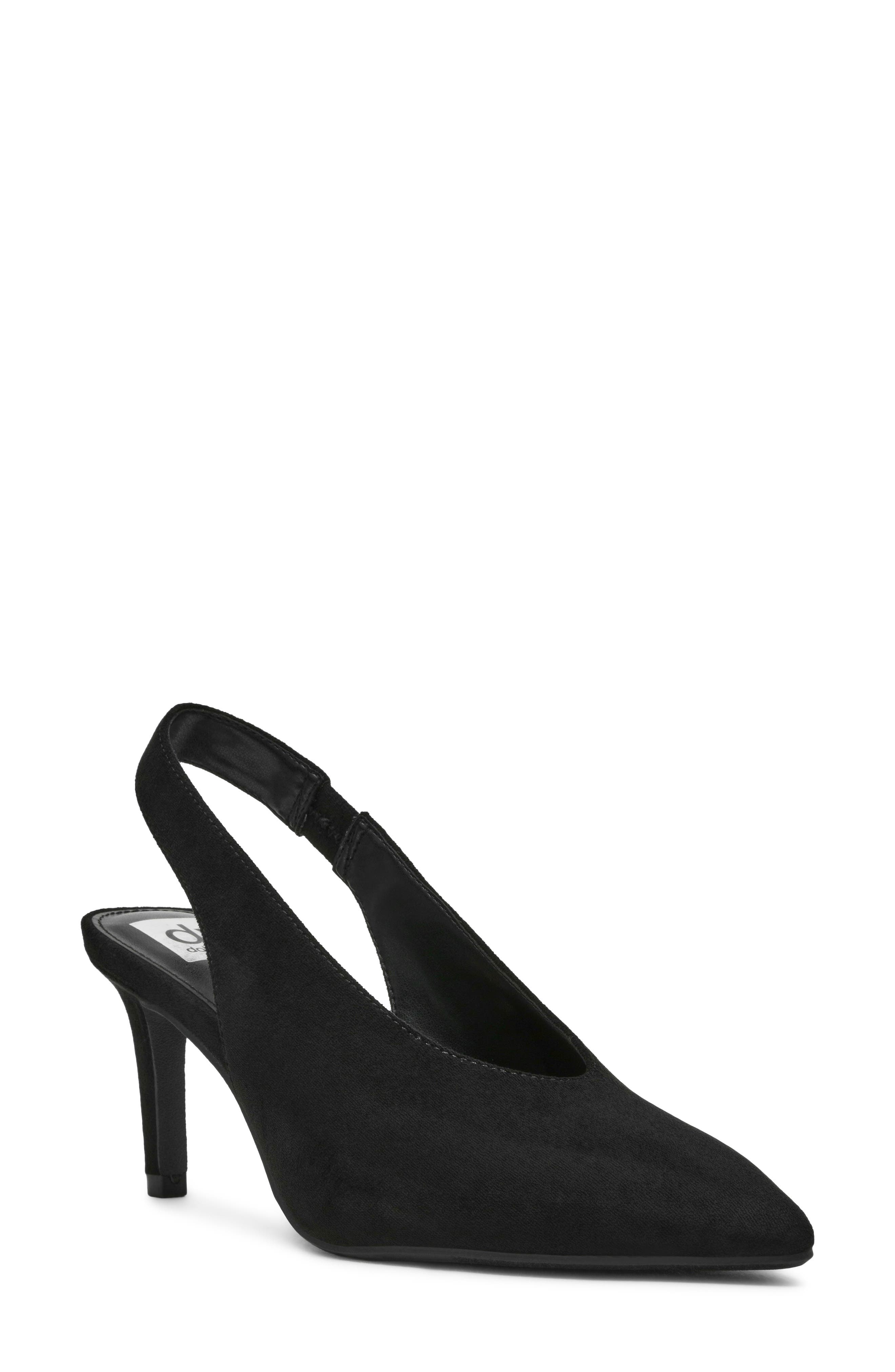 Klara Slingback Pump, Main, color, BLACK