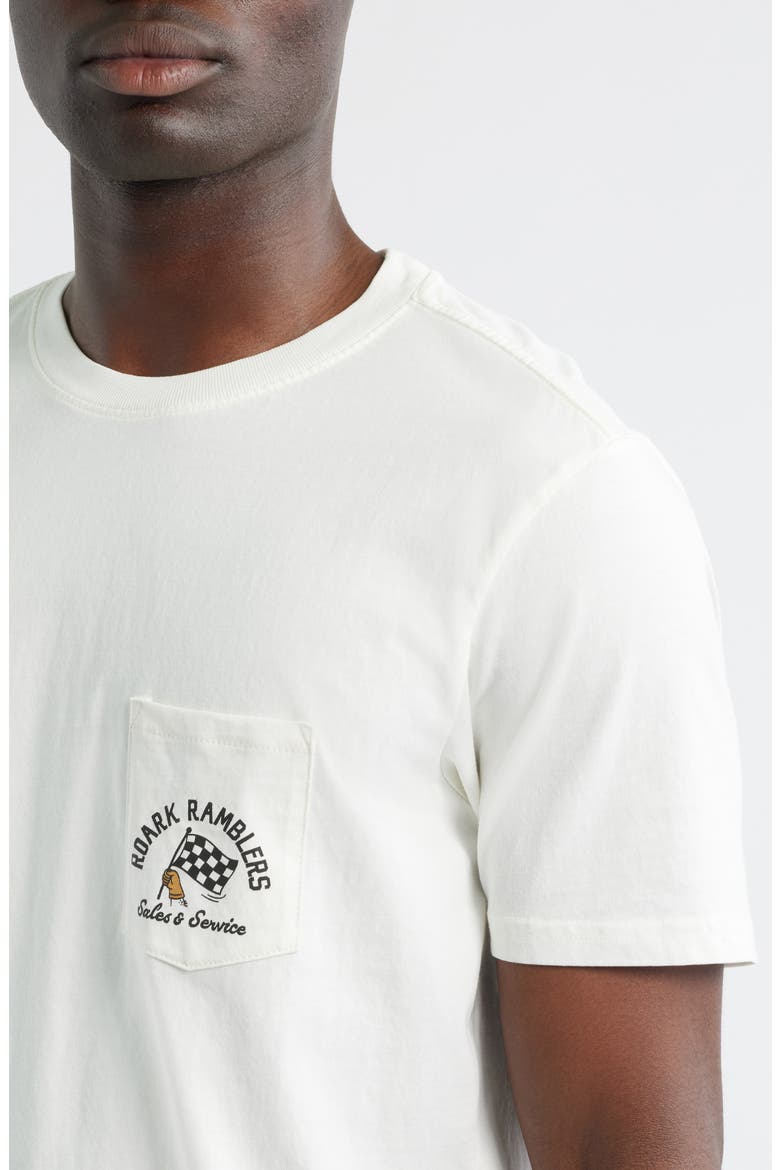 Ramblers Pocket Graphic T-Shirt, Alternate, color, OFF WHITE