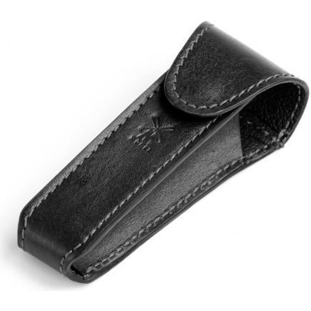 MÜHLE Black Leather Safety Razor Travel Pouch  product