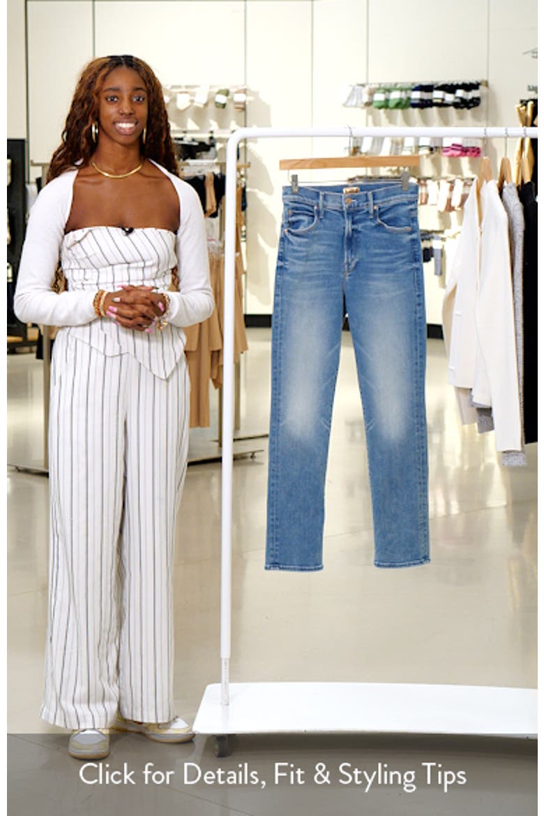 Rascal Flood High Waist Ankle Straight Leg Jeans video
