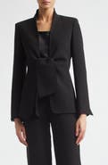 Max Mara Palo Tie Front Cady Blazer