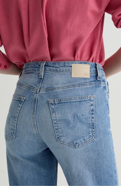 AG AG SAIGE MID RISE ANKLE WIDE LEG JEANS 