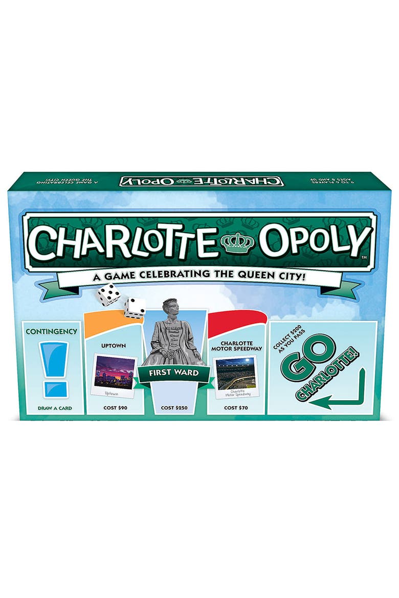 Charlotteopoly Monopoly Board Game, Alternate, color, Multicolored