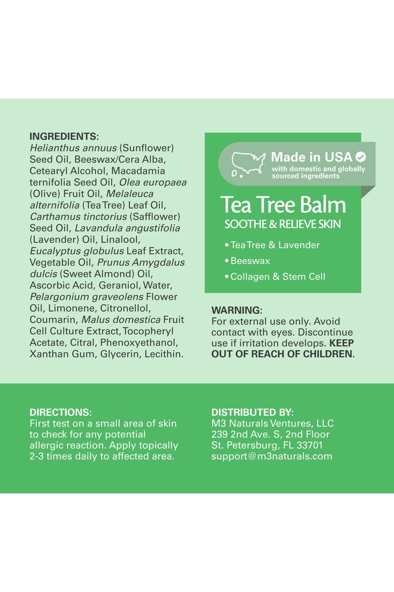 Tea Tree Balm, 2oz, Alternate, color, None