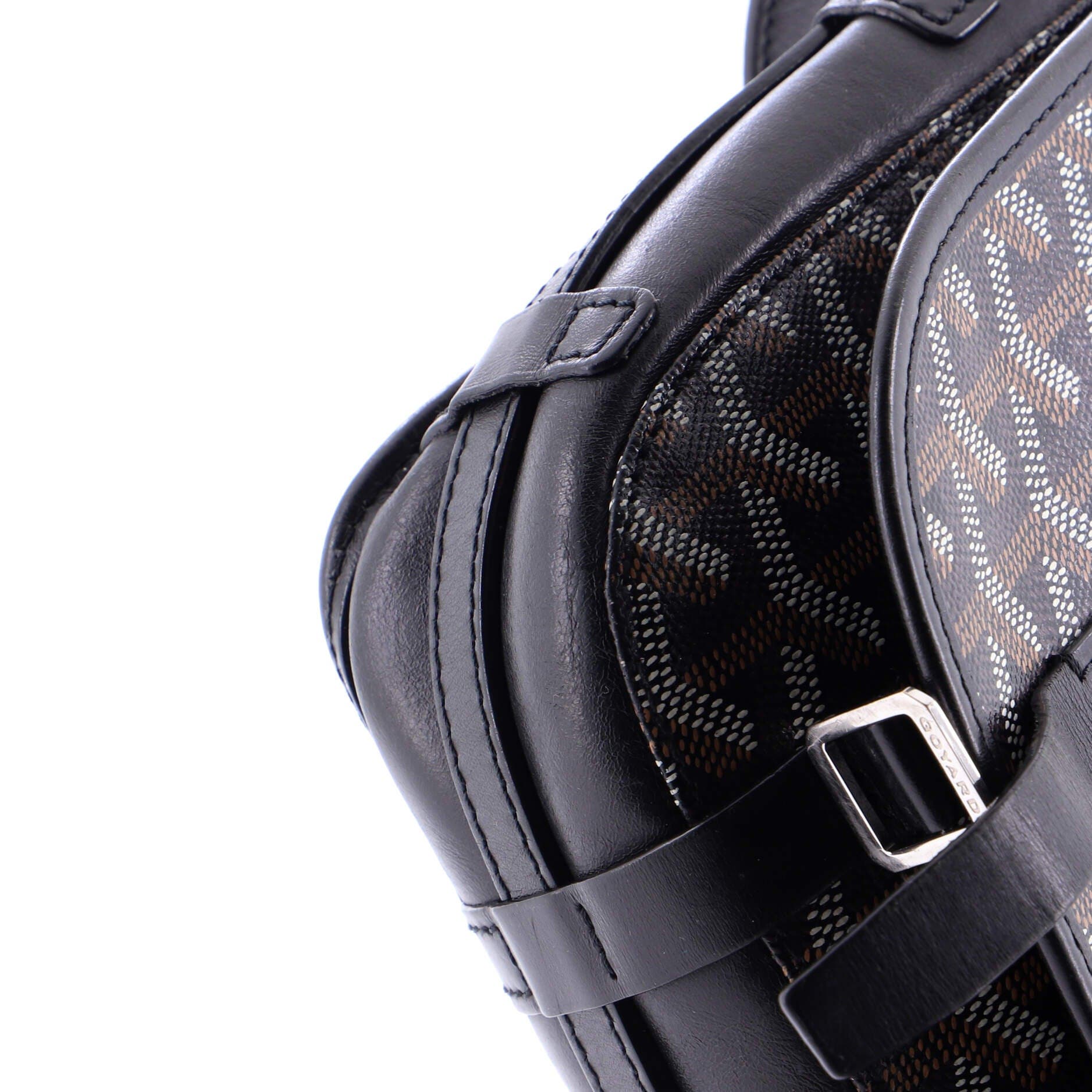 Pre-Owned Goyard Belvedere Messenger Bag Coated Canvas PM, Alternate, color, 