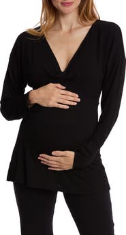 Cache Coeur Louna Maternity and Nursing Long Sleeve T-Shirt