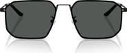 Emporio Armani 58mm Irregular Sunglasses