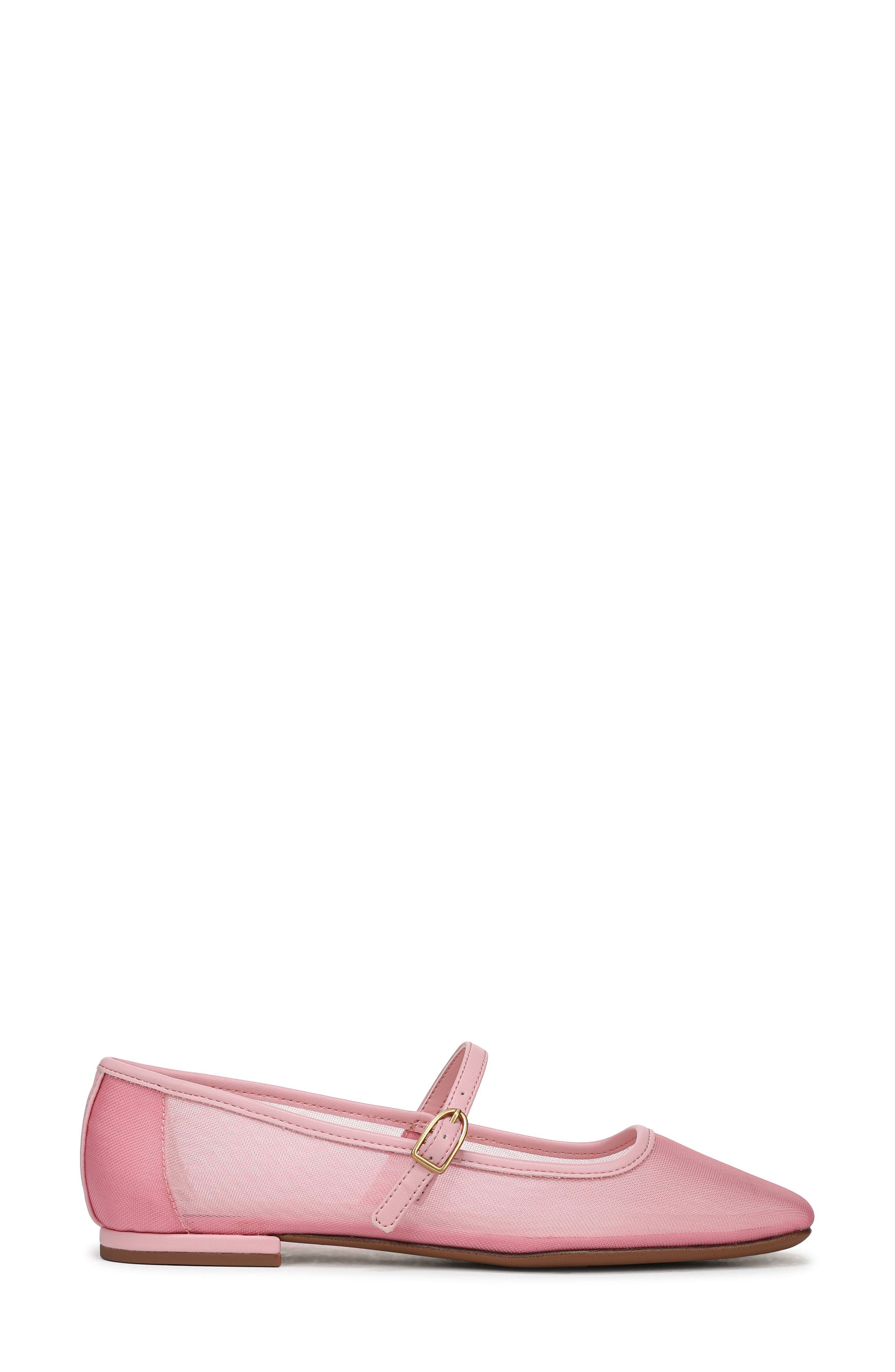 Valie Mary Jane Flat, Alternate, color, PINK