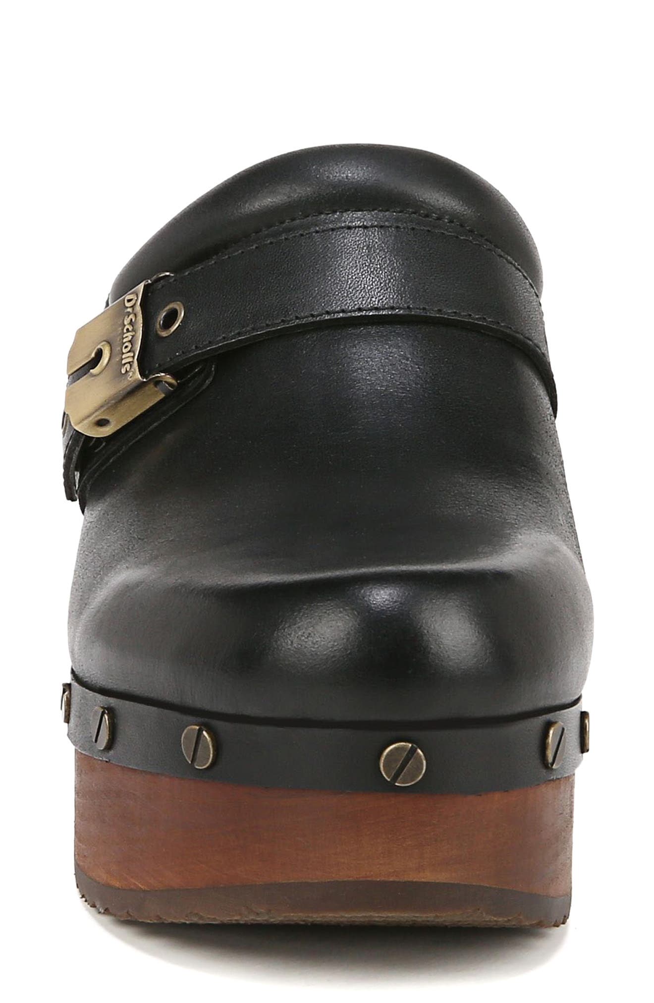 Dr. Scholl's Original Collection Joy Platform Clog, Alternate, color, Black